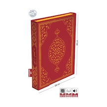 Kuranı Kerim Bilgisayar Hatlı Bordo Renk Cami Kebir Boy - Merve Y