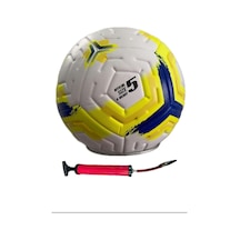 Techcg 4 Astarlı Sert Zemin Futbol Topu Halı Saha Topu Maç Topu Kırmızı, Jookhll-3
