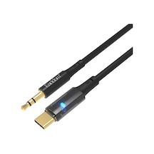 Aux53 1m Type-c To 3.5mm Dijital Aux Kablo - Siyah 400117 Diğer