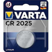 Varta Cr 2025 3 Volt Tekli Lityum Pil