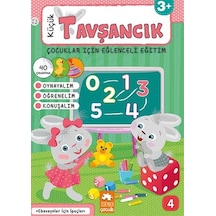 Çocuklar İçin Eğlenceli Eğitim 4 - Küçük Tavşancık 3+- Eksik Parça