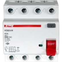 Himel Trifaze Kaçak Akım Koruma Şalteri 6ka 30ma 40 A 3p+n Kaçak Akım Rölesi Tse Ce