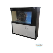 Kanki Pet Yandan Sump Sistemli Mobilyalı Akvaryum Siyah 135 CM