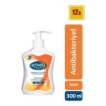 Activex Antibakteriyel Aktif Sıvı Sabun 12 x 300 ML
