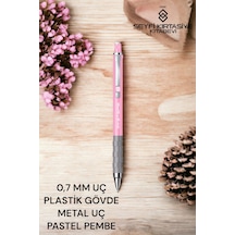 Versatil Kalem 0.7 Plastik Gövde Pastel Renkler Berry-steps Pembe