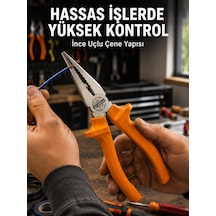 Atölye Ve Günlük Kullanıma Uygun Profesyonel Çelik Pense - Lisinya