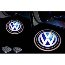 Volkswagen Logolu Kapı Altı Led Logo Karanlık Sensörlü Yeni Nesil