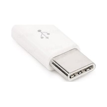 Dark Dk-ac-u31xmıcrow Usb3.1 Typec Erkek - Micro Usb2.0 Dişi Dönüştürücü Beyaz