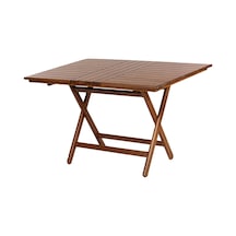 Atina 70x120 Katlanabilir Ahşap Bahçe Balkon Masası