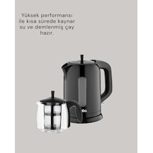 Emniyetli Çay Makinesi 0,9 Litre Kapasite İle Kablosuz Kullanım