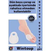 Bunyon Hallux Valgus Ortopedik Gece Ateli Destekleyici Ayak Baş Parmak Silikon Bunyon Koruyucu