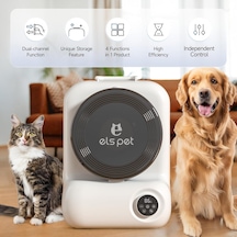Els Pet Kedi Köpek Tıraş Makinesi Els-4392 5 İ 1 Arada Vakumlu Bakım Çözümü