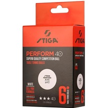 Stiga Table Tenis Ball Perform Masa Tenisi Pinpon Topu Beyaz 6lı 1113-2110-06