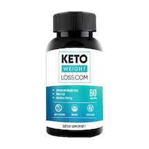 Keto Weight Loss Supp 60 Kapsül Bitkisel Takviye