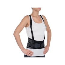 Medikaltec Çalışma Korse 16cm Plus Askılı Siyah L - Xl - Xxl