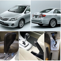 Corolla Uyumlu 2007/2012 Otomatik Vites Kılıfı Hakiki Deri El Yapımı