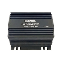 Konvertör 10 Amper 24v12v Voltaj Düşürücü Radyo Hafızalı Sca10m