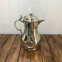 Dövme Bakır Kapaklı Sürahi, 24252
