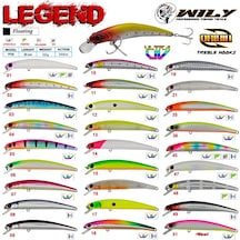 Wily Legend 9 Cm Maket Balık 5.8 Gr 0-0.6M
