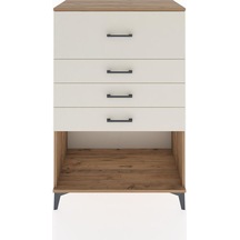 Hyperion Dolap 4 Çekmeceli 88x44x134 Çam-aytaşı Atlas Çam