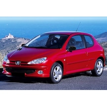 Peugeot 206 1998-2012 Batman Yarasa Ayna Kapağı Piano Black Abs