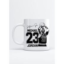 Michael Jordan 23 Imza Kupa Bardak Beyaz