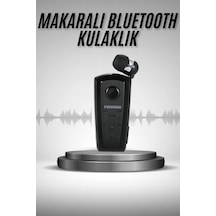 Makaralı Bluetooth Kulakiçi Yaka Kulaklığı Kablosuz Kulaklık - Diğer