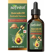 Safvital Avokado Yağı Serumu 100 Ml Kolajen Hyaluronik Asit Nemlendirici Cilt Ve Saç Bakım Yağı