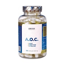 Swiss Aoc Arginine Akg +l-ornitin Hcl +citrulline Malate 180 Ka