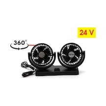 Carub 24V Torpido Üstü İki Fan Ayarlı Vantilatör