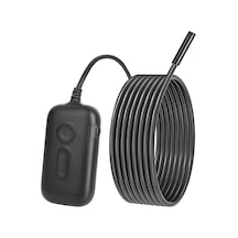 Y15 5.5mm Tek Lens Wifi Endoskop Hd Boru Hattı Su Geçirmez Muayene Kamerası, 1m Sert Tel