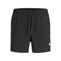 Jack & Jones Jpstmauı Tropıc Solıd Siyah Erkek Deniz Şortu 12291385 Jack & Jones Jpstmauı Tropıc Solıd Siyah Erkek Deniz Şortu 12291385
