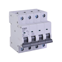 Viko 10vtb-4c25 Otomatik Sigorta 10ka C Tipi 4 Kutup 25a 10