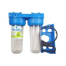 Atlas 10" Housing 2 Li Boş Filtre Kabı Bina Girişi ve Kuyu  Suyu