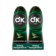 Okey Ginseng Masaj Jeli 2 x 200 ML