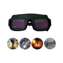 Trendooze Güneş Enerjili Kaynak Maskesi: Otomatik Kararma, Pc Lens, Güçlü Göz Koruma