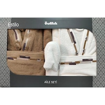 Özdilek Estilo Aile Seti Cappuccino - Krem Özdilek Estilo Aile Seti Cappuccino - Krem