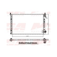 Su Radyatoru Mekanik Fiat : Doblo 1.9d 00-- Nac 640x414x23 - Mga-80108