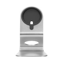 Novahub İphone Uyumlu 12 İçin Kaymaz Alüminyum Şarj Standı - Dikey Kablosuz Şarj Aleti