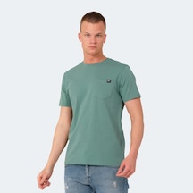 Slazenger VESELA Erkek Cepli Su Yeşili Tişört