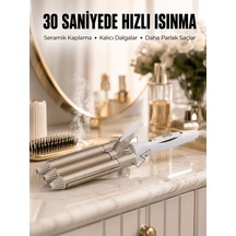 Lb Wag Maşa Profesyonel Saç Şekillendirici İyon Özellikli Isı Kademeli Yeni Nesil