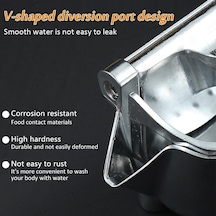 M Manuel Sıkacağı Ev Alüminyum Alaşımlı Meyve Manuel Sıkacağı Limon Portakal Sıkacağı Mini Mutfak Filtre Sıkacağı Sıkma Araçları