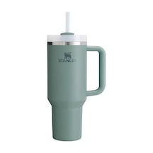 2 Adet Stanley Quencher H2.o Flowstate Tumbler Pipetli Termos Yeşil 1.18 Litre Çok Renkli