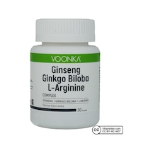 Voonka Ginseng Ginkgo Biloba L-arginine 30 Kapsül