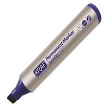 Kraf 610G Permanent Jumbo Marker 10 Mm Mavi 10'Lu Paket