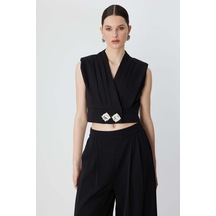 On Kadın Bluz 26yon70300 Siyah