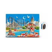 Magicool İstanbul Temalı Polyester Magnet Alk5876
