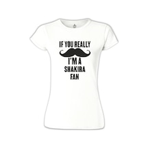 Shakira - Fan Beyaz Kadın Tshirt 001