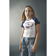 Defacto Hello Kıtty Fıtted Ribana Tişört Kız Çocuk G8186a826smwt34 Beyaz-wt34