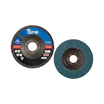 Gfb Zirkonyum Flap Disk Zımpara 115 MM 60 Kum